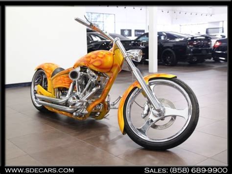 2003 Pro Street Custom By Combs Customs Chopper 124 SS Fully Polished