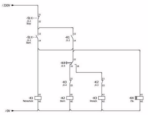 Funktioniert Diese Vereinfachte Stern Dreieck Schaltung Strom Motor Elektrik