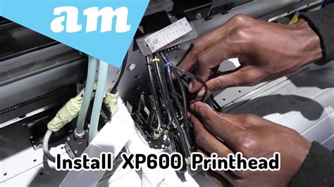 Printhead Installation Steps Epson Xp Printhead Installed On Uv Ink