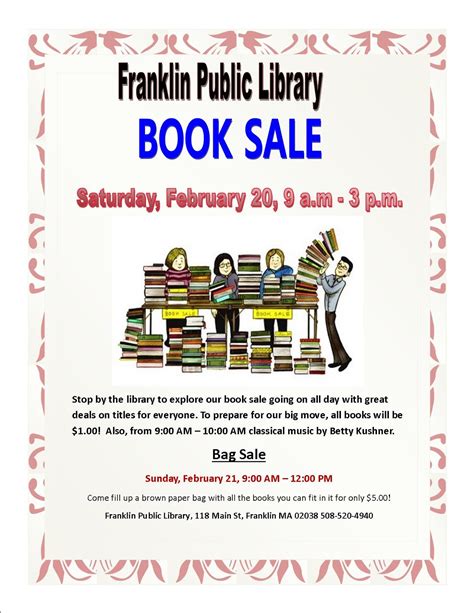 Franklin Public Library: Book Sale