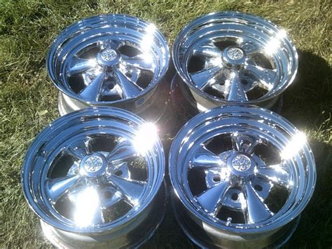 Sell CRAGAR SS MAG FACTORY OEM 14" CHROME WHEELS STEEL / ALLOY RIMS Z28 ...