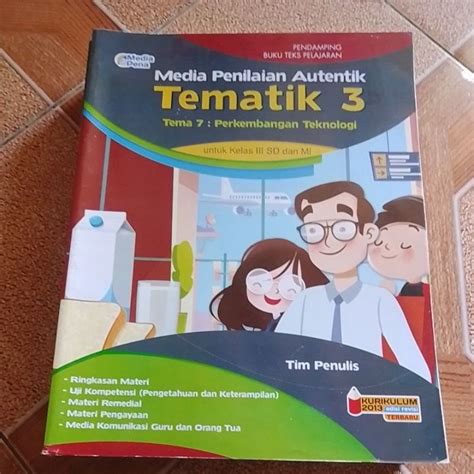 Jual Media Penilaian Autentik Tematik Kelas Tema