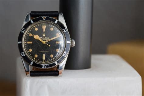 The Original Bond Rolex Submariner Ref Big Crown Historical