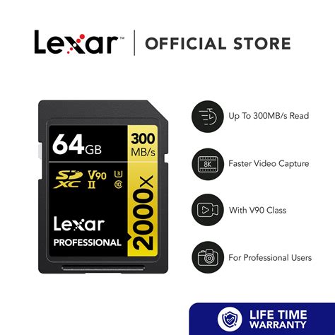 Lexar Gb Gb Gb Professional X Sdxc Uhs Ii Mb S