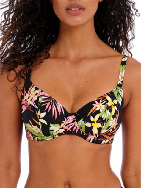 Swimwear Savanna Sunset Plunge Bikini Top Freya