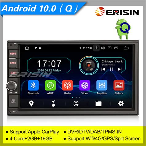 2 16GB PX30 Autoradio Android 10 0 GPS 2 Din TNT Double Bluetooth DAB