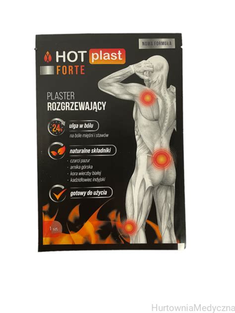 Plaster Przeciwb Lowy Rozgrzewaj Cy X Cm Hot Plast Forte H