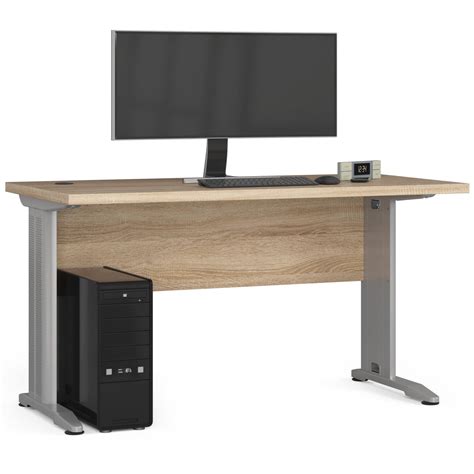 Bureau d ordinateur AKORD BM135 Chêne Sonoma 135 cm couleur Chêne