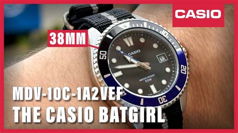 Unboxing The Casio Batgirl Mdv C A Vef Youtube