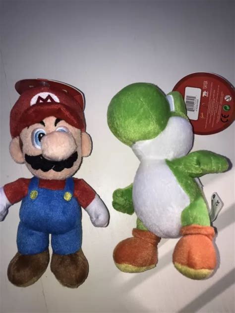 Yoshi Super Mario Bros 7 Stuffed Plush 2021 Nintendo Good Stuff Eur 4