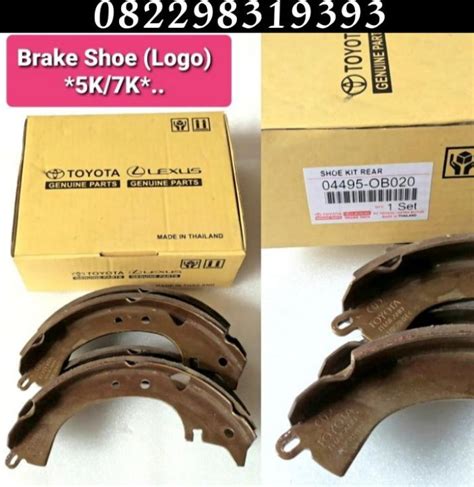 Kampas Rem Belakang Toyota Kijang K K Kapsul Brake Shoe Belakang