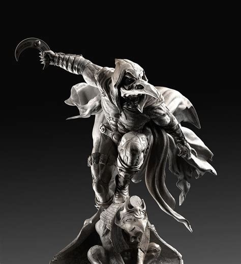 ArtStation MoonKnight Caleb Nefzen Marvel Moon Knight Marvel