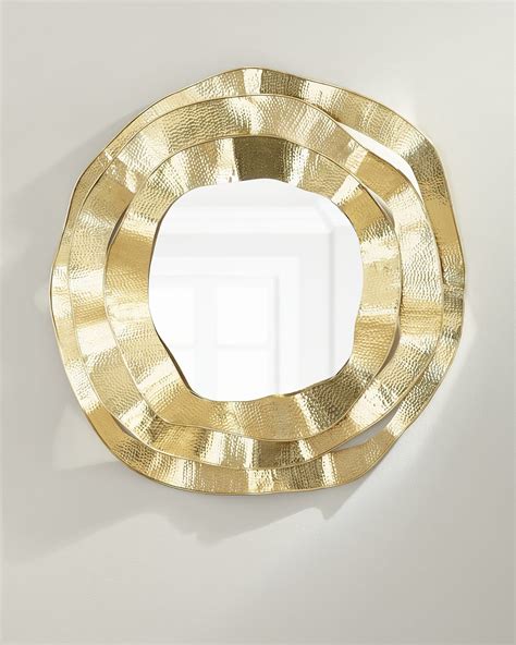 John Richard Collection Brutalist Tripe Frame Mirror Horchow