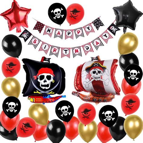 Pirate Birthday Party Decorations With Pirate Theme Party Happy