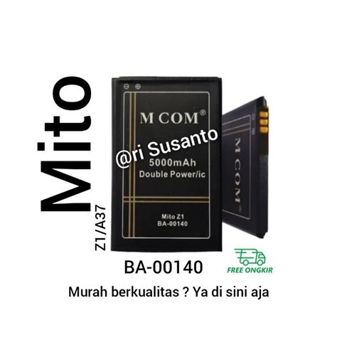 Jual Baterai Mcom For Mito Z Mito A Ba Double Power Mah