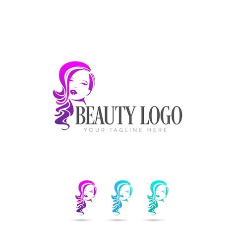 Diseño De Logotipo De Belleza Vector De Logotipo De Belleza Vector