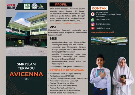 Brosur PPDB SMPIT Avicenna Tahun Ajaran 2024-2025