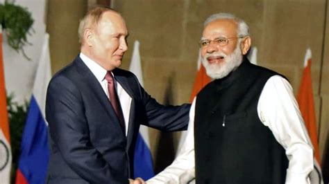 Prez Putin Calls PM Modi Big Friend Of Russia Praises His Make In