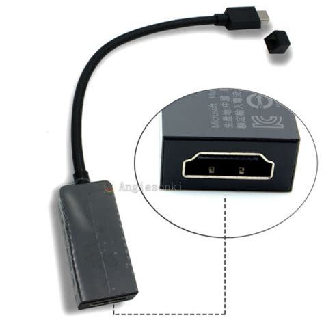 Genuine Microsoft Mini Displayport To Hdmi Hd Av Adapter Surface Pro