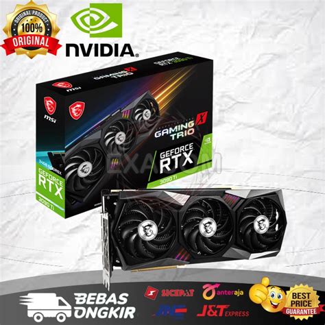 Jual Vga Msi Rtx 3090ti Gaming X Trio 24gb Gddr6x Rtx 3090 Ti Shopee Indonesia