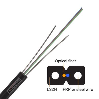 Outdoor Optical Fiber Drop Cable Cores Gjyxfch Ftth Self