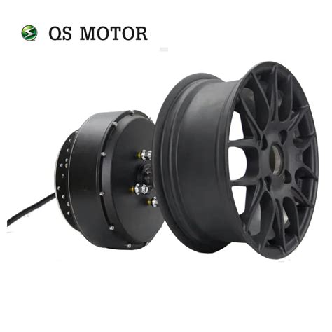 Carro El Trico Single Shaft Destac Vel Qs Motor In Wheel Hub Motor Nova Vers O Png