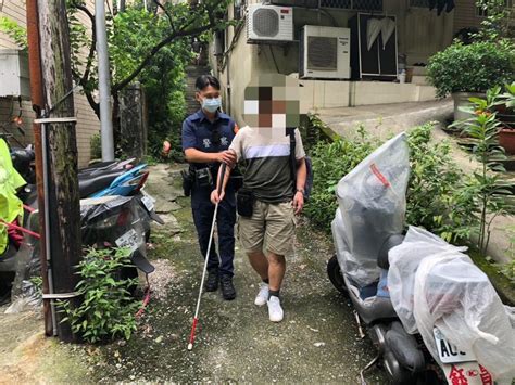 你是我的眼 獨居男術後視障趕回診 北投暖警光明所協助就醫