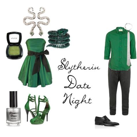 Slytherin Date Harry Potter Outfits Hogwarts Outfits Harry Potter