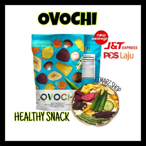 OVOCHI Mix Chip Okra SNACK SAYUR SIHAT TANPA MSG KEREPEK SAYUR