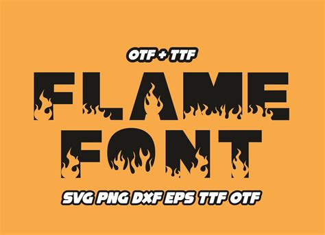 Flame Font Fire Font Svg Flame Alphabet Flame Svg Fire Etsy Australia