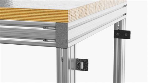 Modern Aluminium Profile Workbench Table For Industrial Facility D