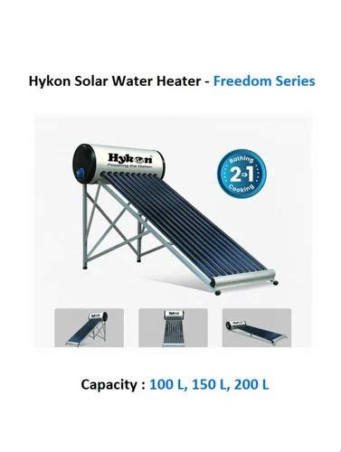 Hykon Freedom Solar Water Heater At Rs Piece Hykon Freedom