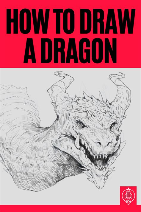 How To Draw A Dragon Portrait A Step By Step Guide — The Beginner Drawing Course