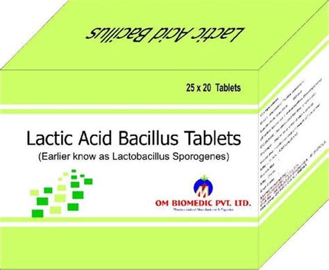 Lactic Acid Bacillus Tablets at Best Price in Haridwar | Om Biomedic ...