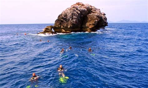 Scuba Diving Sail Rock From Koh Samui Asia Blue Scuba