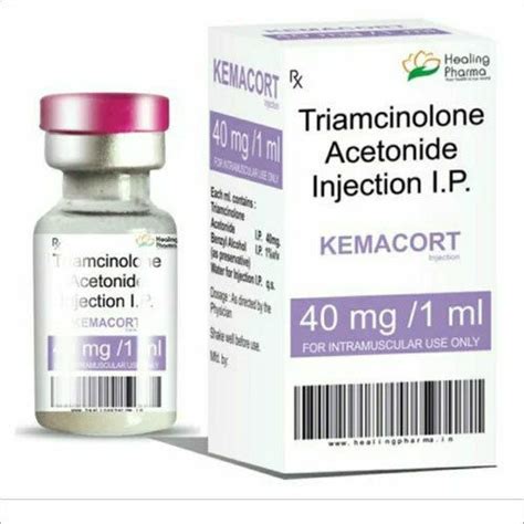 Liquid Triamcinolone Acetonide Injection Ip At Best Price In Nagpur