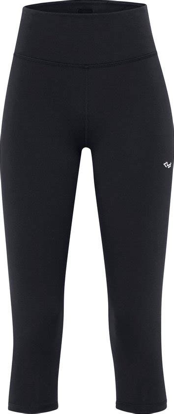 Rohnisch Lasting Capri Dames Sportbroek Black Maat Xs