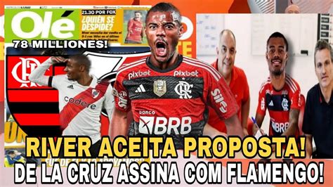 Saiu Agora River Aceita Proposta Nicolas De La Cruz Assina