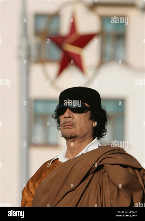 Muammar Gaddafi Hi Res Stock Photography And Images Alamy