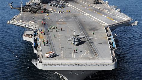 Iranians Up To No Good With U S Aircraft Carrier Mock Up