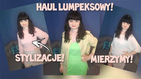 Haul Lumpeksowy Pi Kne Pere Ki Z Secondhandu Stylizacje Mierzymy