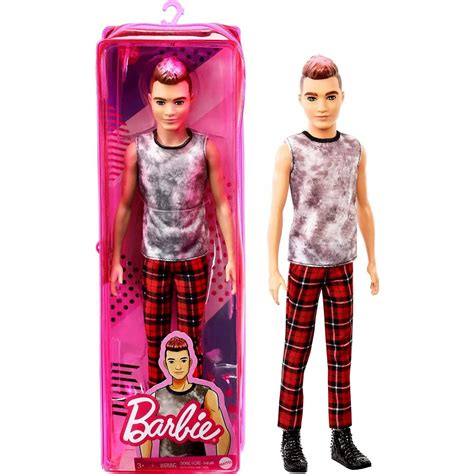 Mattel Ken Fashionista Rocker Ken Doll Dwk44 Gvy29 Toys Shopgr