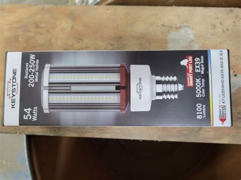 Keystone Kt Led54hid Ex39 850 Dg3 Led Corn Bulb 54w 8100 Lumen 5000k For Sale Online Ebay