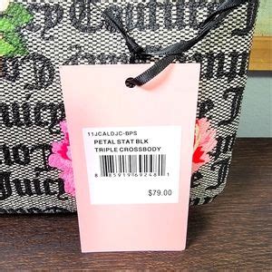 Juicy Couture Bags Brand New Juicy Couture Petal Stat Black