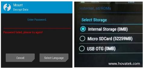 How To Fix Twrp Internal Storage 0mb Data Encryption