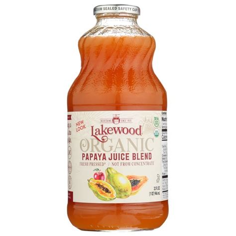 Lakewood Organic Papaya Blend 32 Oz