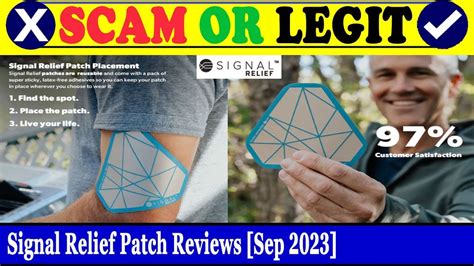 Signal Relief Patch Reviews Sep 2023 Is This A Fake Or A Genuine