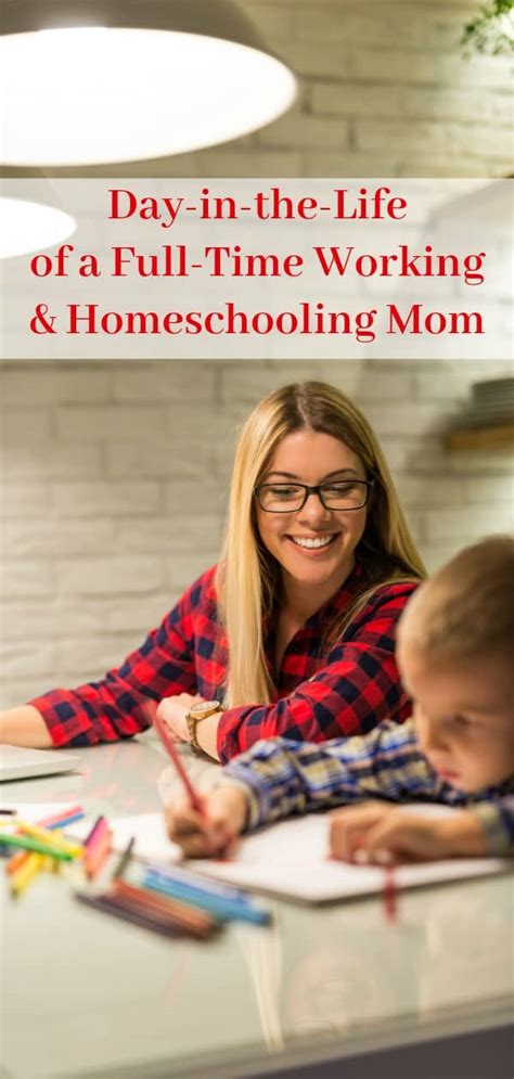 Day In The Life Working Full Time And Homeschooling