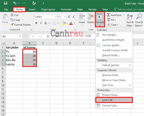 Cách khóa ô công thức trong Excel nhanh chóng nhất Express24h net