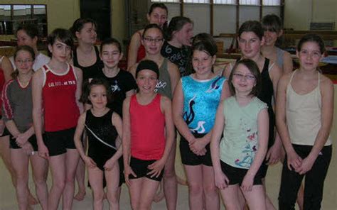 Enfants du Plessis Les gymnastes en stage Le Télégramme